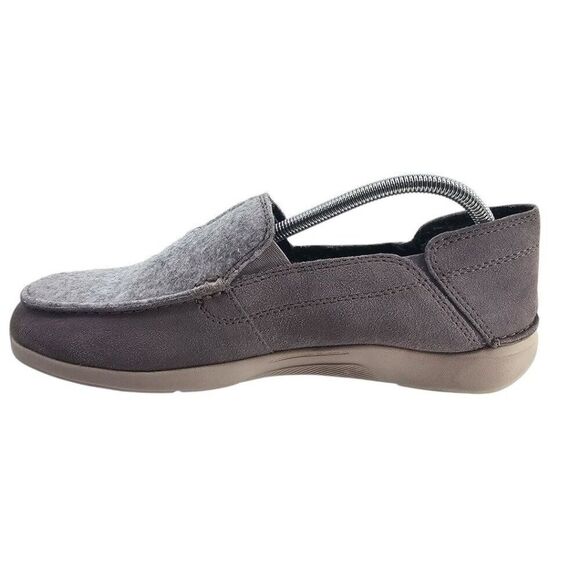 Clarks Mens Size 10 Gorwin Step Sneakers in Grey Suede NWOT - Picture 3 of 12